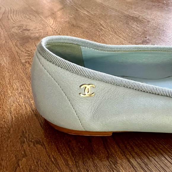 Chanel Blue Flats - Picture 5 of 6